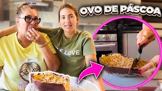 FIZEMOS A MELHOR RECEITA DE OVO DE PÁSCOA DE BEIJINHO [upl. by Annawaj]