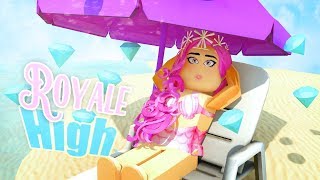 DIAMOND BEACH SHINY NEW Royale High UPDATE 👑 Roblox [upl. by Briana]