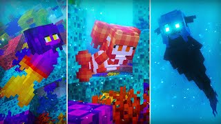 Minecraft New ADORABLE Mermaid Mod Showcase [upl. by Eenehs]