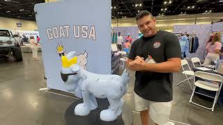 GOAT USA booth interview at Surf Expo Thursday 9524 [upl. by Koss76]