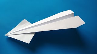 Latający Daleko Samolot Z Papieru  How To Make Long Flying Paper Airplane [upl. by Marih]