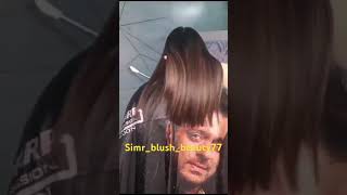 simrblushbeauty77 smoothing rebonding keratinbotox botoxfillers like comment share [upl. by Sirtimed83]