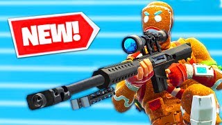 NEW HEAVY SNIPER Gameplay in Fortnite Battle Royale [upl. by Marcelo242]