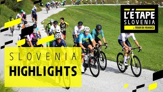 Highlights  🇸🇮 LEtape Slovenia by Tour de France  2024 🚲 [upl. by Zannini]