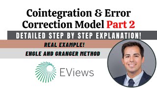 Time Series Error Correction Model explained in Eviews [upl. by Hurlee850]