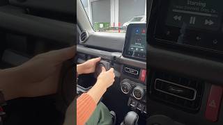 Coffeedrink holder installation jimny5door cupholder installation suzuki suzukijimny4x4 [upl. by Winnie]