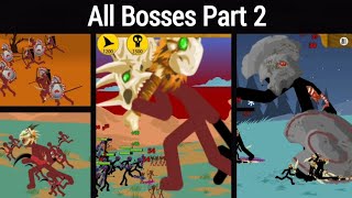 All Bosses That Ever Appeared In Stick War Legacy Part 2 [upl. by Lyndsay]