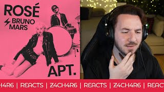 FIRST TIME LISTENING TO APT BY ROSÉ AND BRUNO MARS 🚨  UNEDITED LIVE REACTION [upl. by Inahs577]