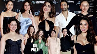 UNCUT Do Patti Movie Success Party  Kriti Sanon Shaheer Sheikh Tamanna Bhatia Rakul Preet Singh [upl. by Simmons]