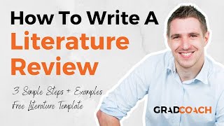 How To Write A Literature Review In 3 Simple Steps FREE Template With Examples [upl. by Bennion]