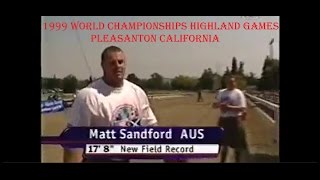 1999 World championships Highland games Pleasanton California [upl. by Iliram]