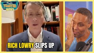 RICH LOWRY ACCIDENTALLY SAYS N WORD ON MEGYN KELLY INTERVIEW  Double Toasted Bites [upl. by Eserahs]