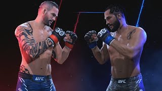 Santiago Ponzinibbio vs Jorge Masvidal  UFC 5 [upl. by Aerbma]