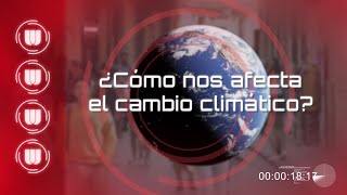 ¿Cómo nos afecta el cambio climático [upl. by Glenden]