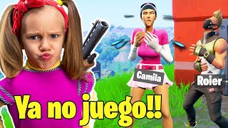 Volvimos a JUGAR con mi SUSCRIPTORA de 12 AÑOS a FORTNITE 😨 [upl. by Lucia413]