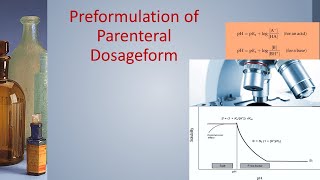 Preformulation of Parenterals [upl. by Rebel]