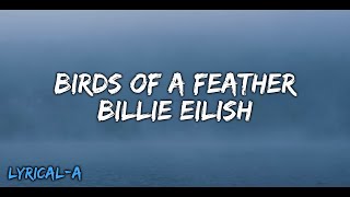 Birds of a Feather  BillieEilish Clean  Lyrics [upl. by Aneram989]