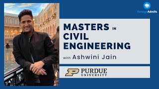 MS Civil Engineering Construction Engineering and Management  Purdue University USA [upl. by Massie]