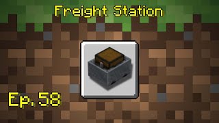 Minecraft Bedrock Achievement Tutorial 58 Freight Station [upl. by Rogers]