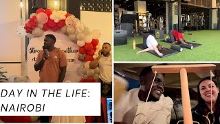 A fun day in Nairobi  Oktoberfest  Work party  Gym  Vlog  DITL [upl. by Alial]