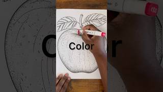 How to Color using alcohol markers tutorialmarkerseasycoloring simplecoloring [upl. by Ardnassela532]