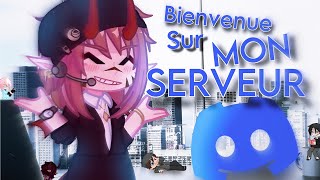 PUB bienvenue sur mon SERVEUR DISCORD  •emmanime• discord humour gachalife2 doublage gacha [upl. by Stanwin]