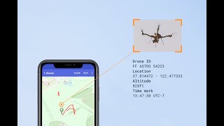 UAS Remote Identification Remote ID with Auterion [upl. by Arfihs703]