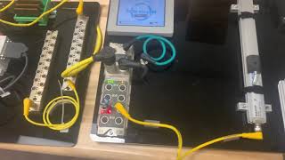 Balluff IO Link Demo Analog Inductive Coupler Short Circuit Protection [upl. by Marrissa187]