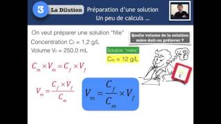 FACTEUR DE DILUTION  ✅ Méthode et calcul  Chimie [upl. by Kerk]