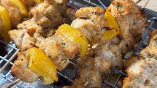 Easy Baked Puerto Rican Pinchos Recipe  Perfect for Apartment Living  Maris Cooking [upl. by Vorster]