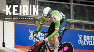 British National Track Championships 2023 Keirin [upl. by Yelserp704]