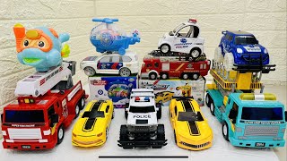 Police Car Collection  New Police Cars amp Patrol Police Toys [upl. by Ecirtahs]