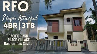 4 Bedrooms Single Attached RFO  Pacific Park Place Dasmarinas Cavite  Chad Ricafort [upl. by Daisy]