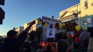 Halloween Parade at Ferry St Neighborhood Ironbound At Newark NJ [upl. by Aileve]