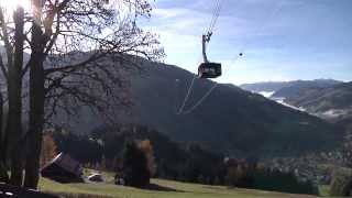 Neue Gondelbahn in Wagrain verbindet zwei Berge [upl. by Proudlove436]