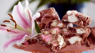 Rocky Road 4 Ingredients Desserts amp Snacks Cooking with Kim [upl. by Wynnie]