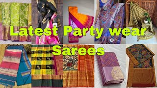 Latest Kanjivaram Pure Pattu Silk SareesParty wear Sarees 2024New Designer Pattu Sarees Sarees [upl. by Nyrroc]