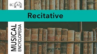 RECITATIVE [upl. by Aliehc409]