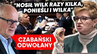 Czabański odwołany Suski bronił go do końca Augustyn błyskawicznie wyjaśniła posła PiS [upl. by Adela]