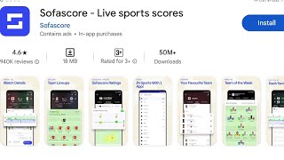 How To Install Sofascore Live Sports Scores Apps  How To Download Sofascore Live Sports Scores [upl. by Aneloc]