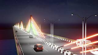 Kacchi Dargah Bidupur Bridge Walkthrough Film [upl. by Llirret]