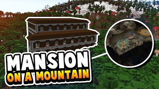 Woodland Mansion  Minecraft 118 terrain  WOAH [upl. by Atinahs]