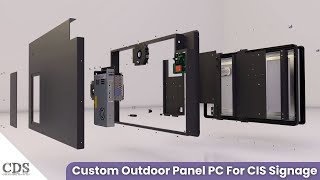 Custom Outdoor Panel PC For CIS Signage [upl. by Anomis]