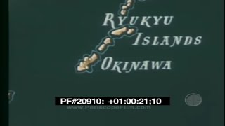 OKINAWA  INVASION OF THE RYUKYU ISLANDS 1945 WWII COMBAT FILM IN COLOR 20910 [upl. by Glynn]