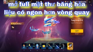 Free fire phá kim cương mở full mật thư hoả băng và vòng quay hoả băng tốn bao nhiêu kim cương [upl. by Brill]