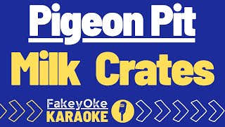 Pigeon Pit  Milk Crates Karaoke [upl. by Dorkas]