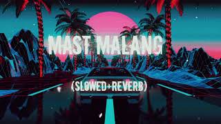 Mast Malang SlowedReverb Tiger Shroff Akshay kumar Lofi Mix [upl. by Anelej981]