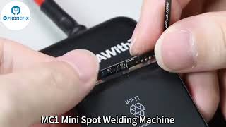 MC1 Mini Spot Welding Machine For iPhone Battery Flex Repair Welder [upl. by Kumler28]