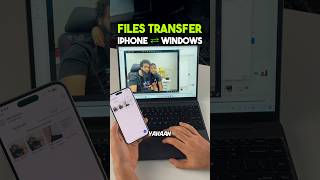 iPhone to windows amp windows to iPhone AirDrop File Transfer shorts [upl. by Libbna]