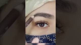 How to make eyebrowshow to shape eyebrows shorts [upl. by Nawaj]